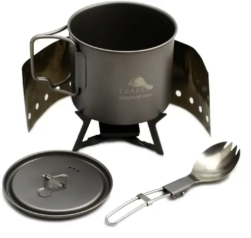 TOAKS Ultralight Titanium Cook System