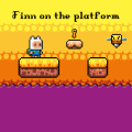 Finn on the platform - LitGamez