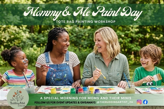 Mommy & Me Paint Day | Tote Bag Painting Workshop