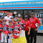 canada team picture at airport