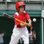 challenger game - batter hitting ball