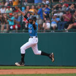 caribbean player celebrating grad slam