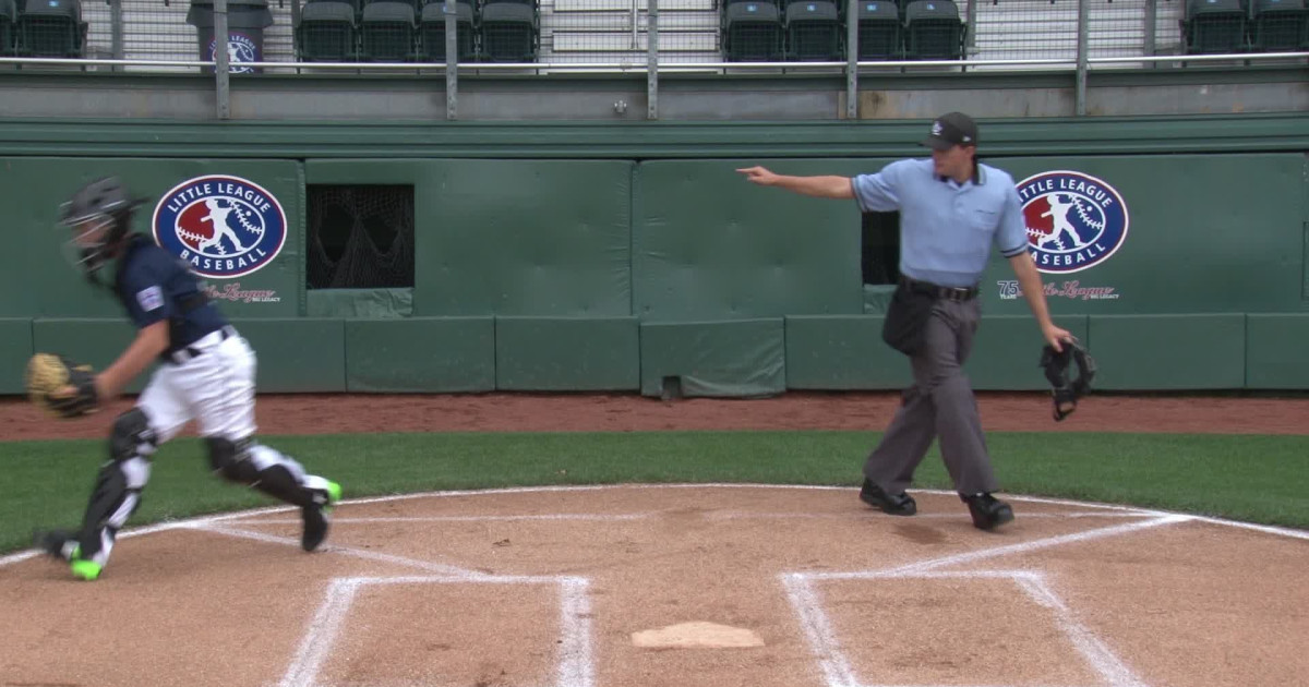 Hey, Blue! – Does Incidental Contact Equal an Out? - Little League