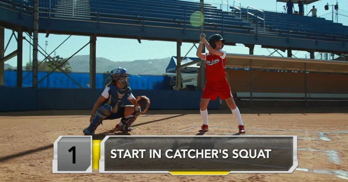Softball Catching Lateral Blocking Little League