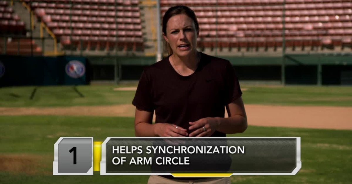 Softball Pitching Drills Double Arm Circle Little League