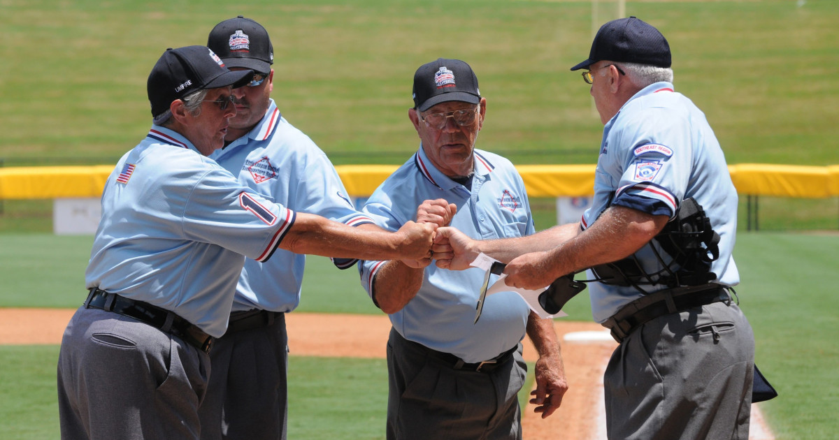 Major League Umpires L R Manny Editorial Stock Photo - Stock Image