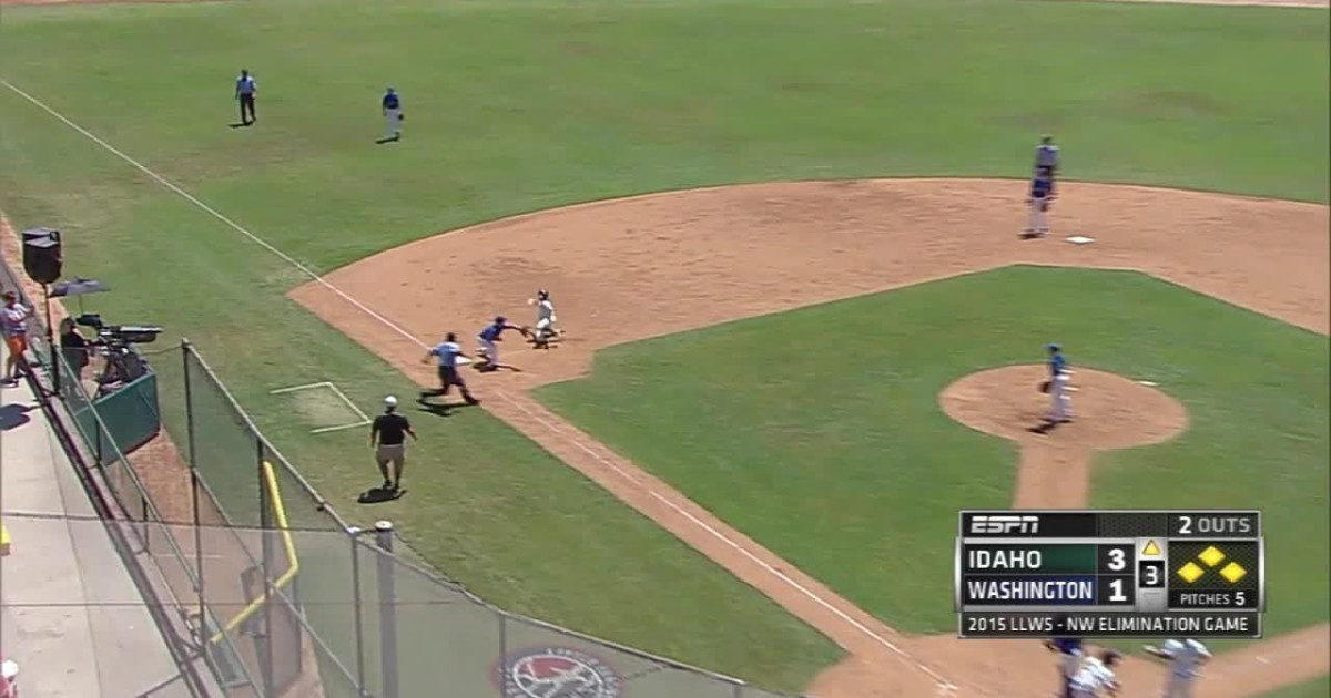 Spencer Warner's 3run double LLB Northwest Regional Little League