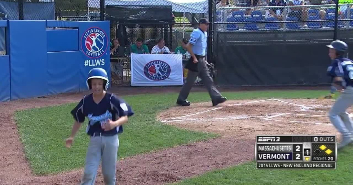 James Patrick's tworun single LLB New England Regional Little League