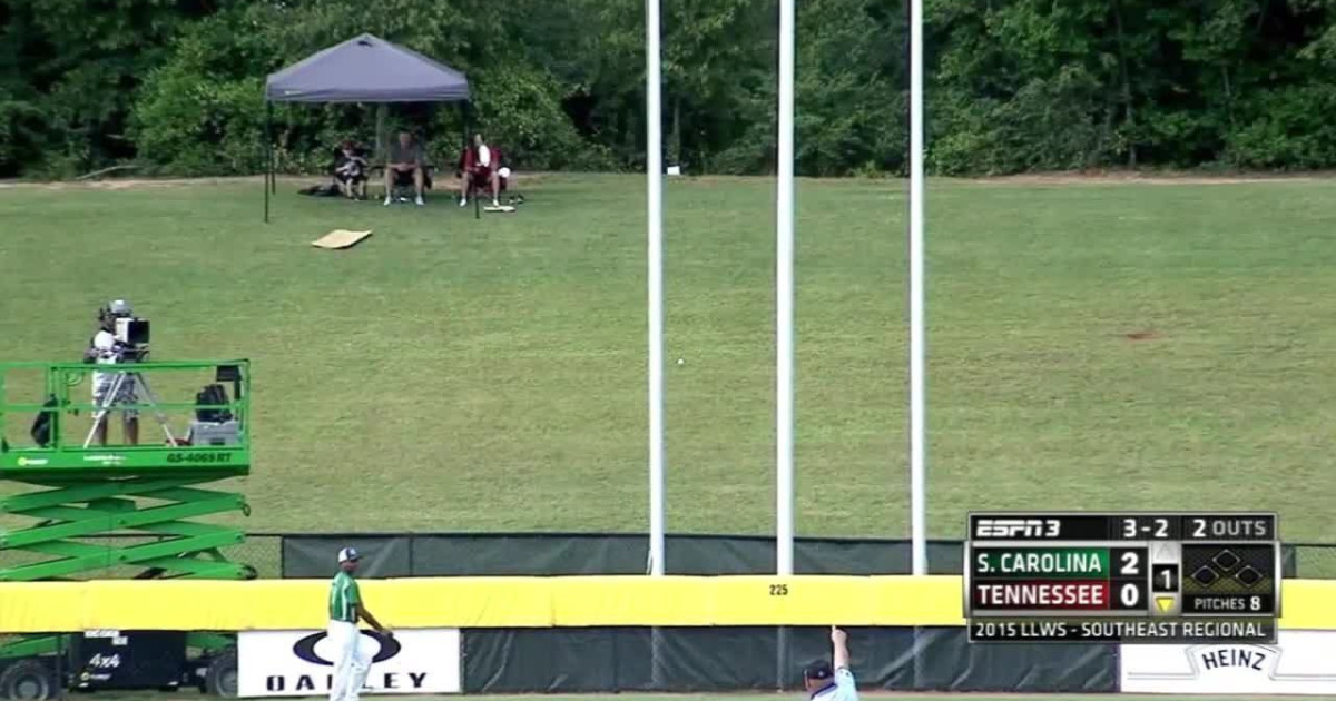 Cade Reynolds crushes a monster homer LLB Southeast Regional Little