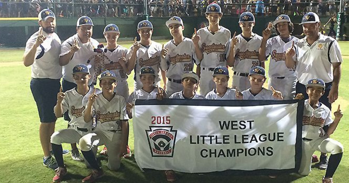 SWEETWATER VALLEY LITTLE LEAGUE FROM BONITA, CALIFORNIA WINS WEST REGION, ADVANCES TO LITTLE