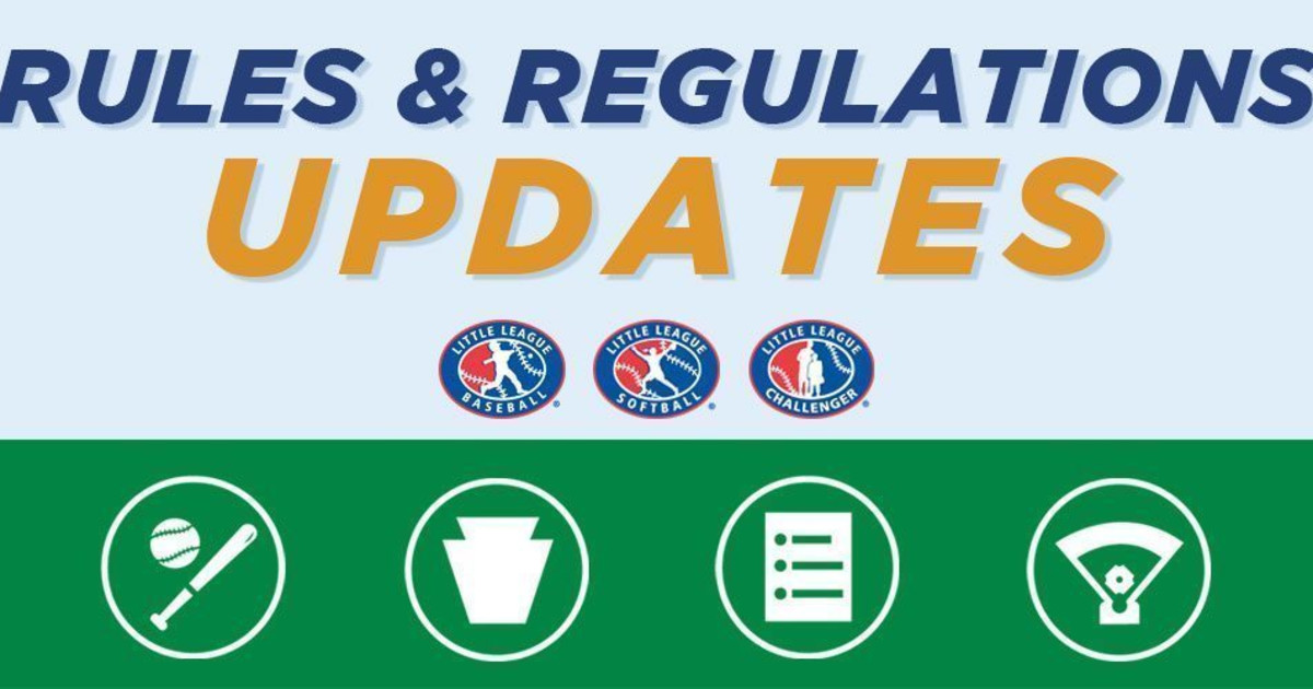 Little League® International Announces Rule and Regulation Changes for