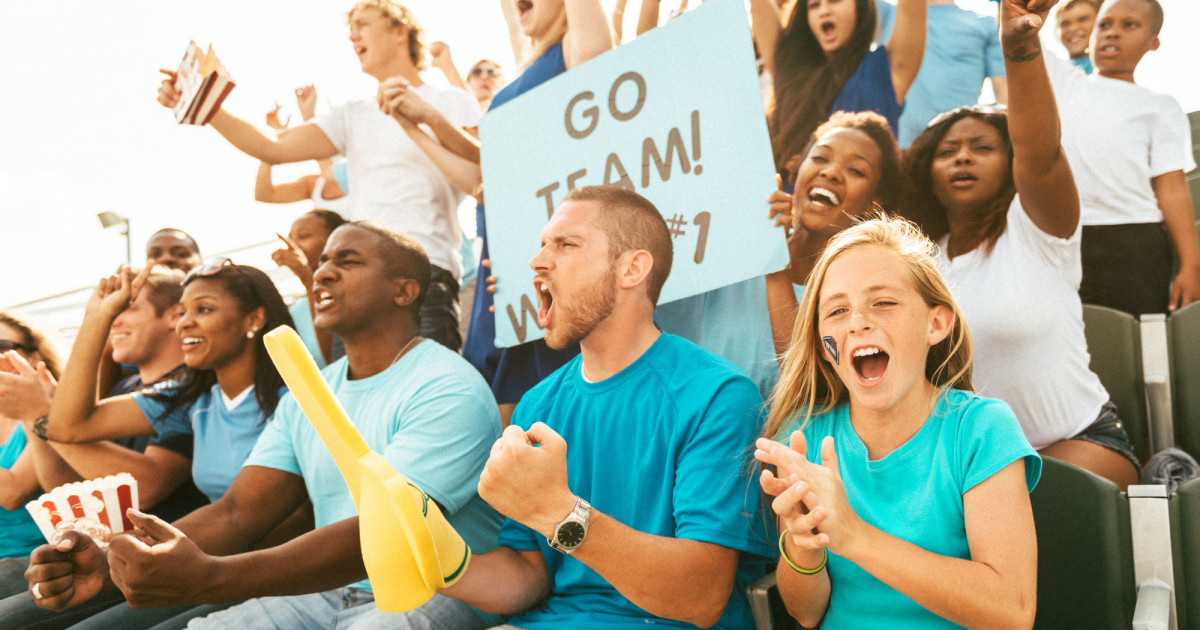 Cheering is his game now