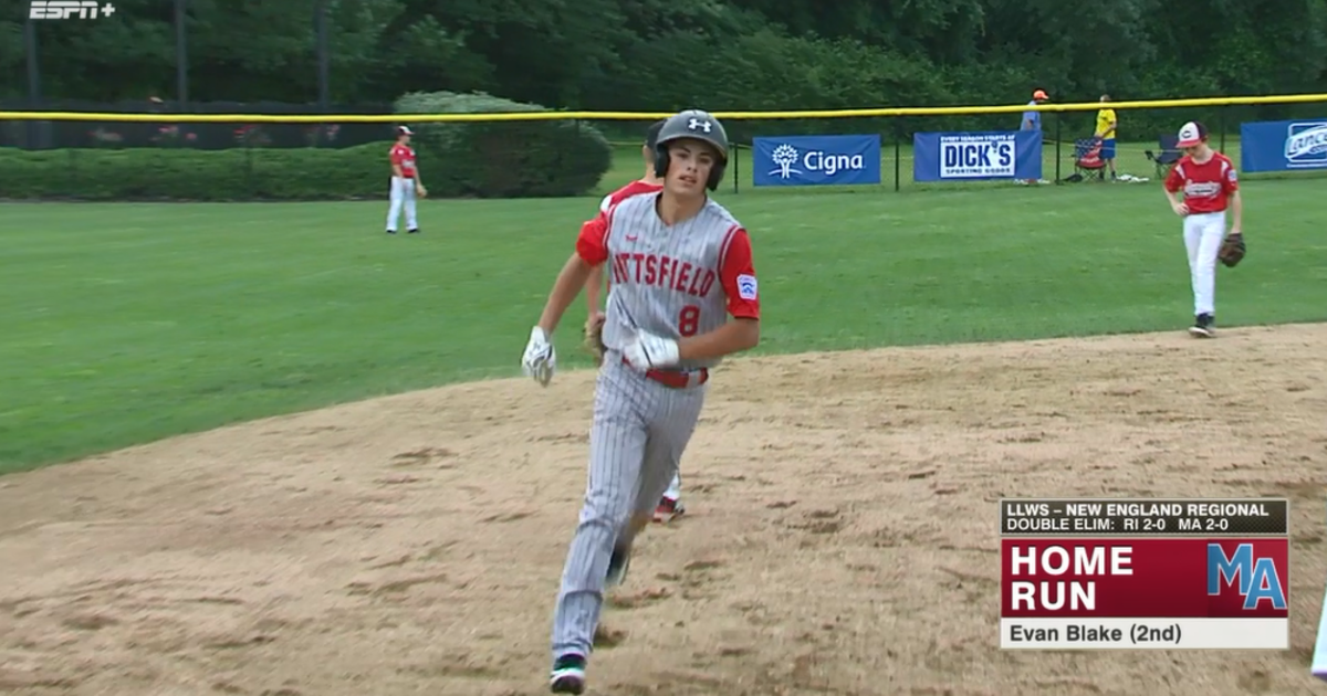 Evan Blake's Monster Home Run Little League