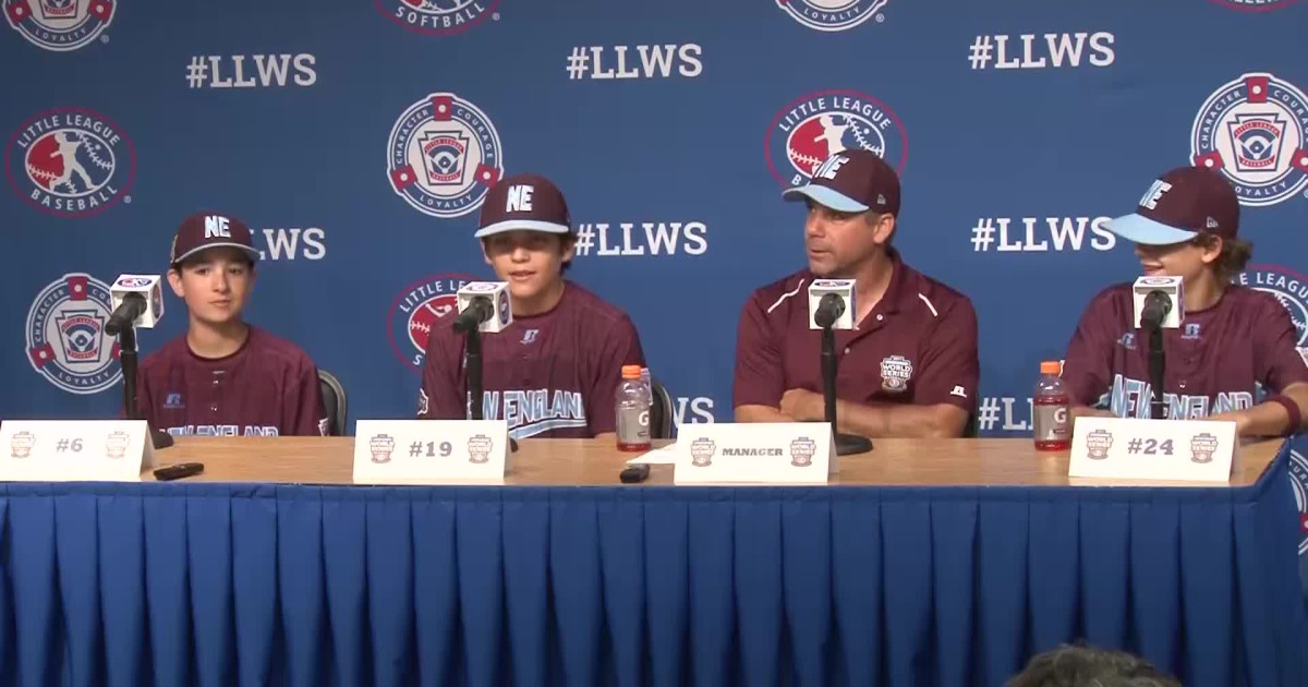 Northwest vs. New England Postgame Press Conference LLBWS Little League