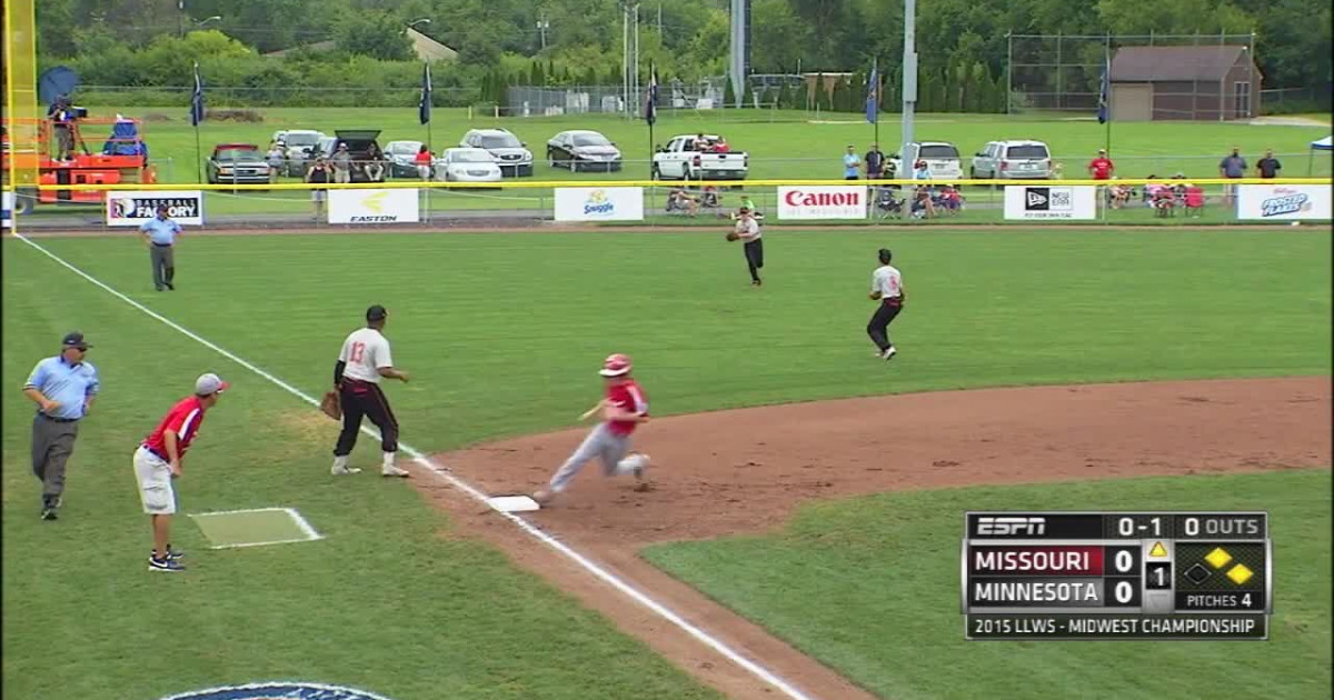 Devrin Weathers' RBI single LLB Midwest Regional Little League