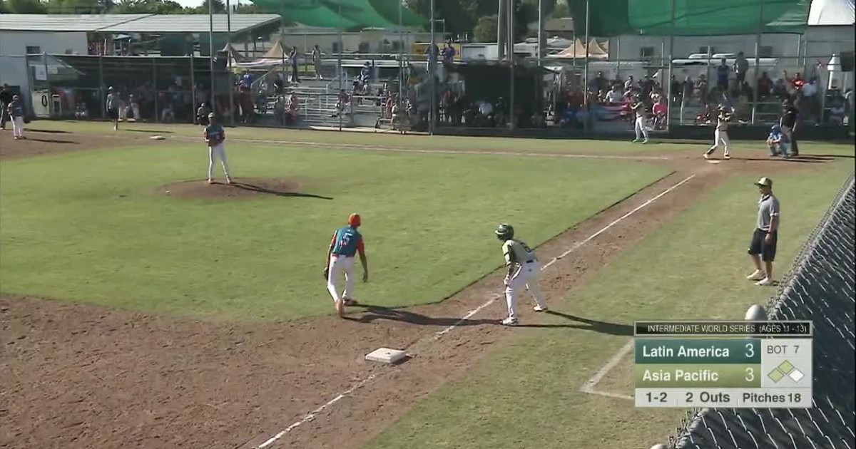 Gye Baek Hits A WalkOff Single For AsiaPacific Little League