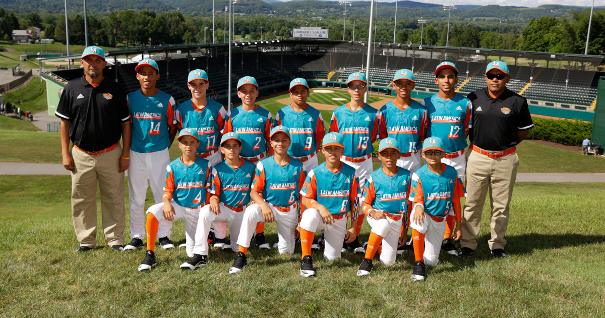 Hispanic Little League Baseball Team