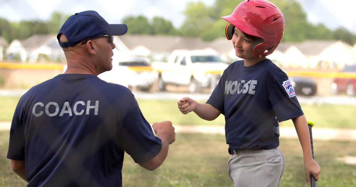 Little League Coaching at its Finest! 