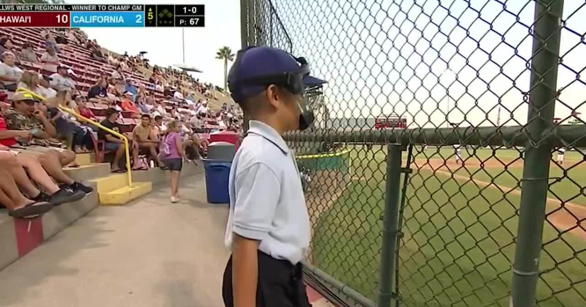 This Umpire Has A Small Strike Zone Little League