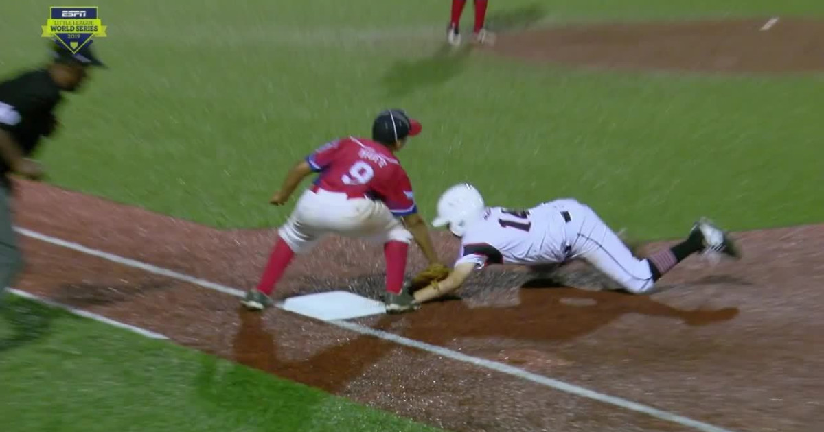 Harrison Yates' Quick PickOff Throw Little League