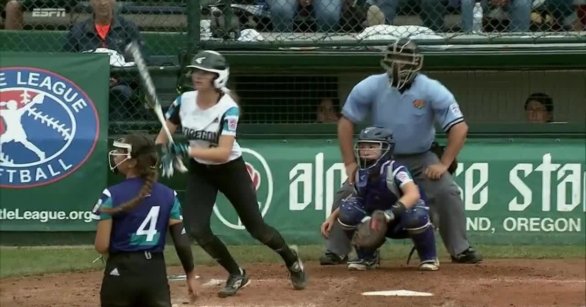 Bridgette Bolings Lead Off Triple Little League