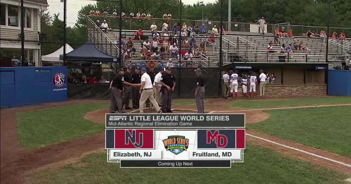 New Jersey Defeats Maryland, 41 Little League