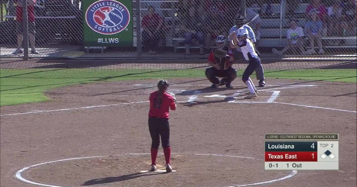 Bailey Nelson Rips A Towering Triple Little League