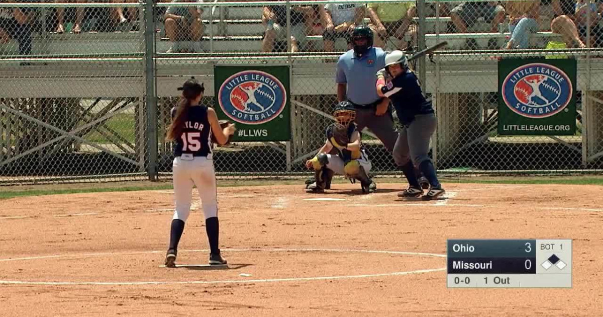 Missouri Scores Three In The First Inning Little League