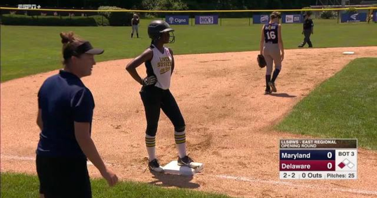 Shaniya Lewis Scores on Bunt by Aniyah Blake Little League