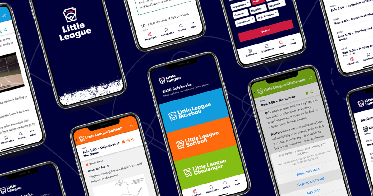 Rulebook App Little League