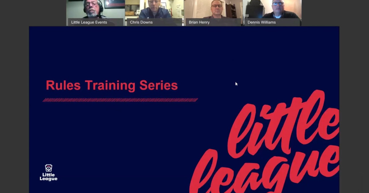 Umpire Training Series Rule 9 The Umpire Little League