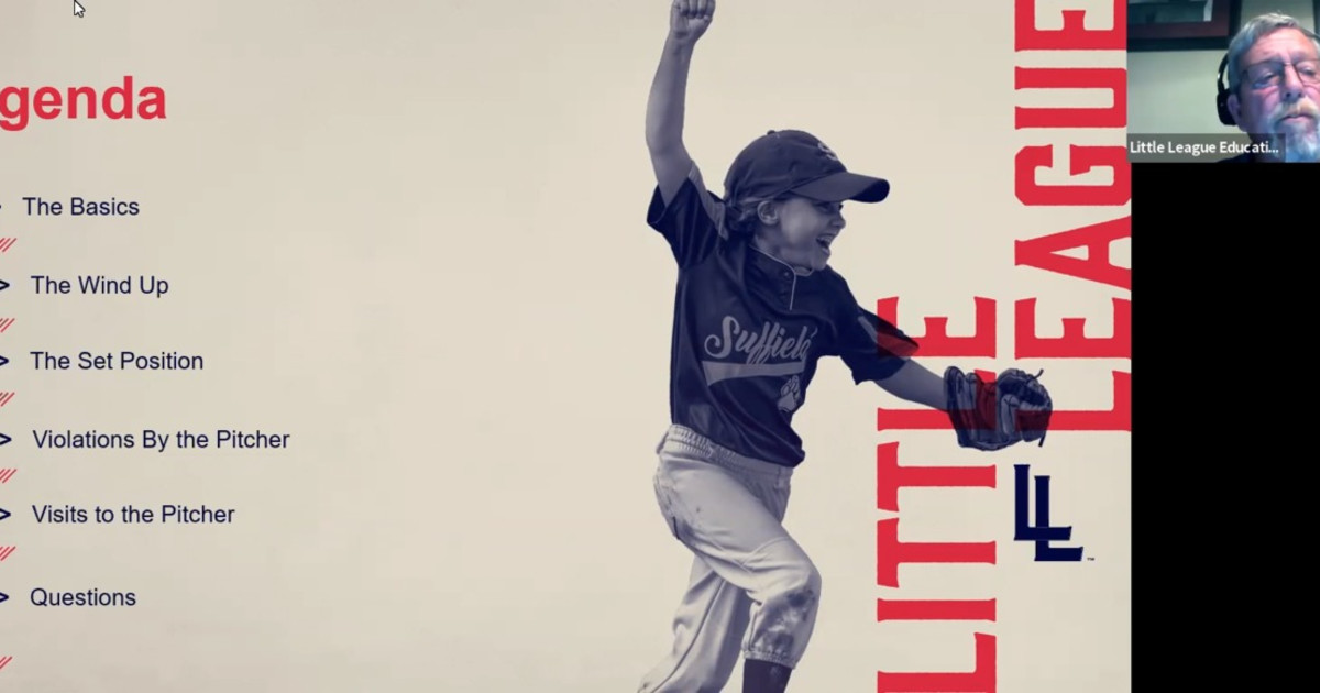 Umpire Training Series Virtual Rules Clinic The Pitcher Little League
