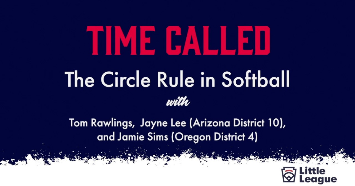 Time Called The Circle Rule in Softball Little League