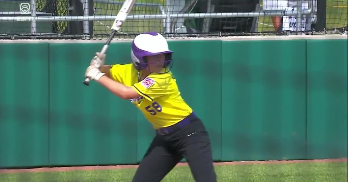 Harper Cope's RBI double - Little League