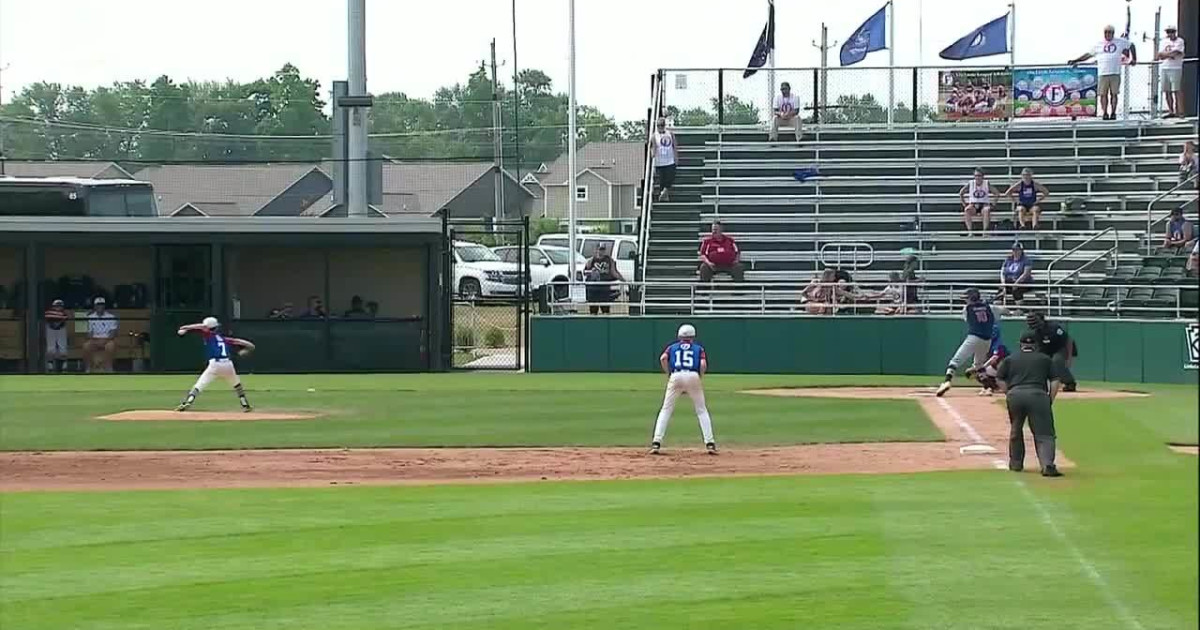 Nick Schaich's homer to left field Little League