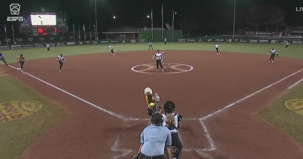 Mitchell scores on passed ball Little League