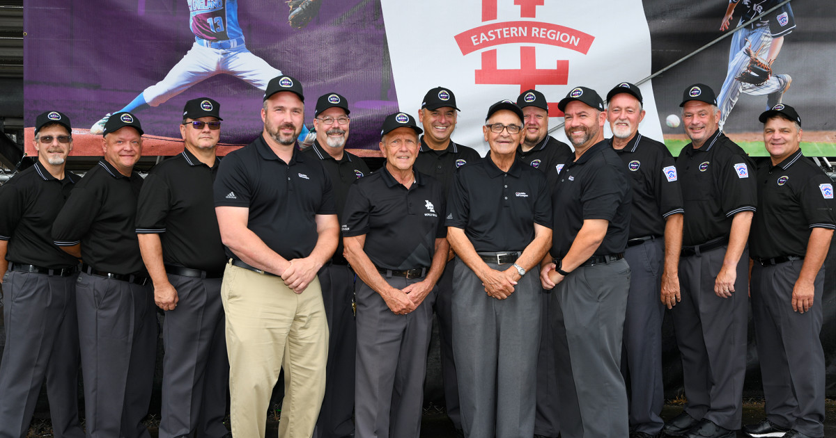 Umpires Set for 2022 Little League® Baseball and Softball East Region