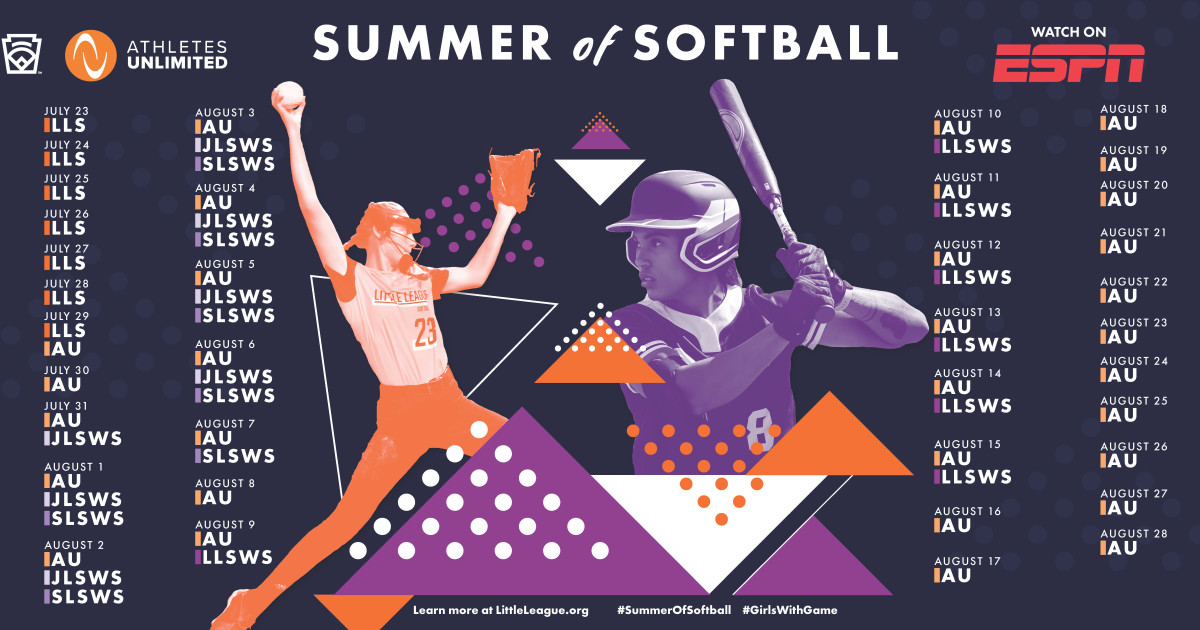 Gear Up for a Summer of Softball with Little League® and Athletes