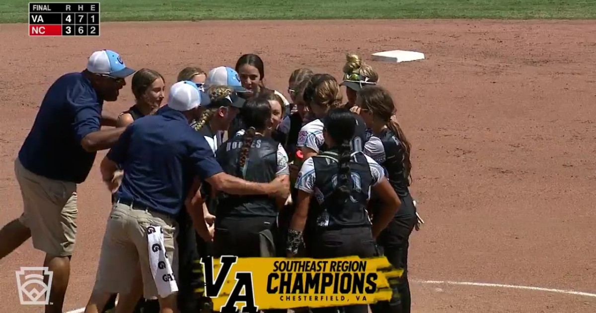 Recap Virginia punches ticket to Greenville Little League