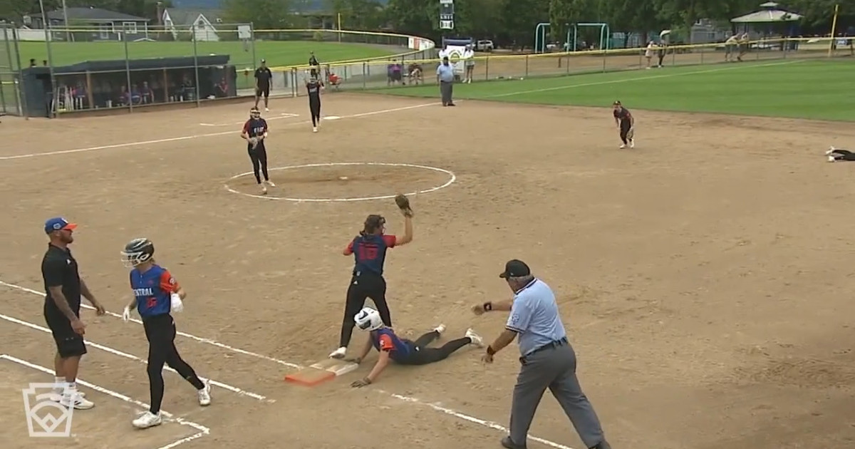 Connecticut's inning ending DP Little League
