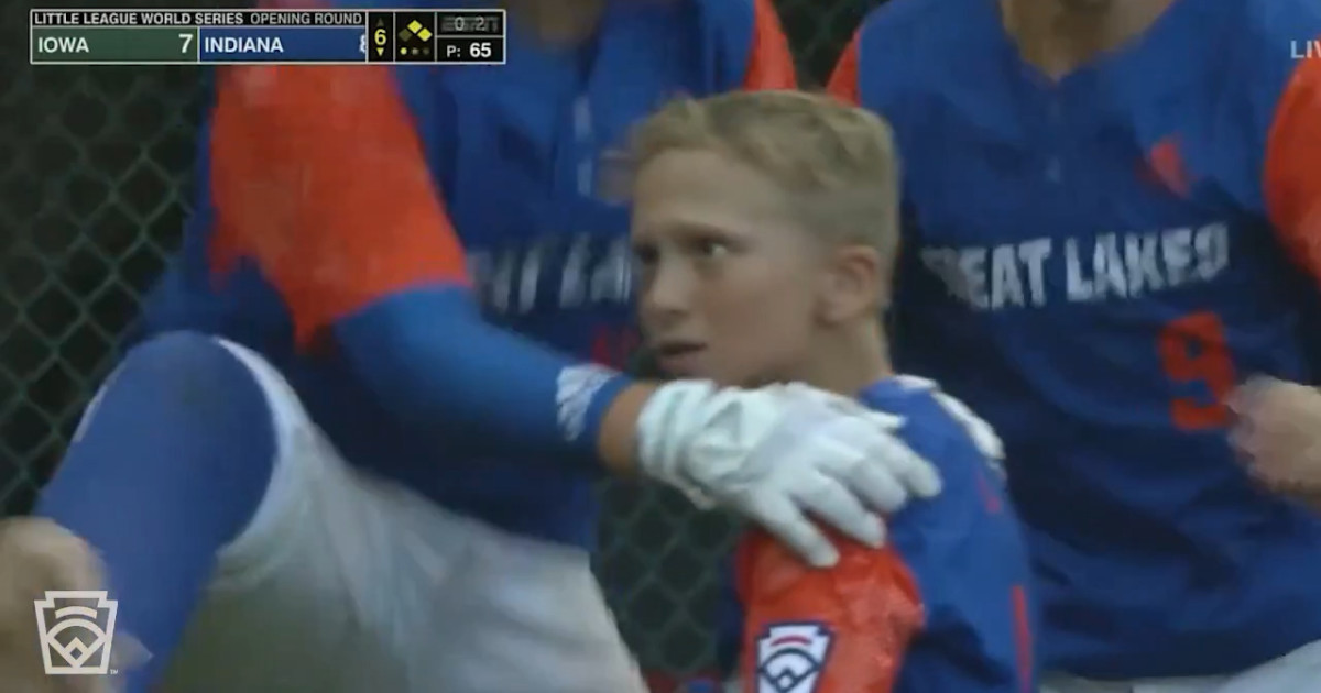 Preston Allred's walk off run Little League