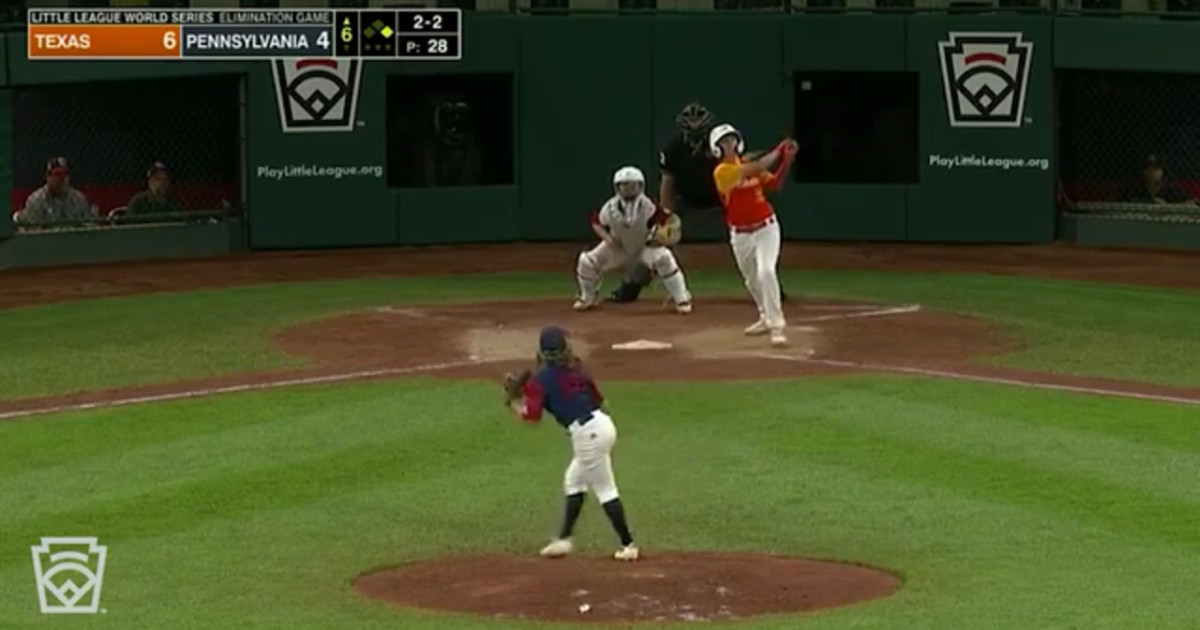 Kaiden Shelton slams a two-run homer - Little League