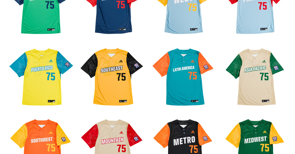 Little League World Series Jerseys 2019 By Adidas 