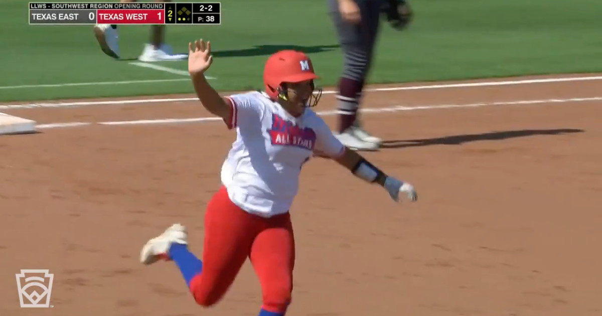 Jayada Greene's solo homer - Little League