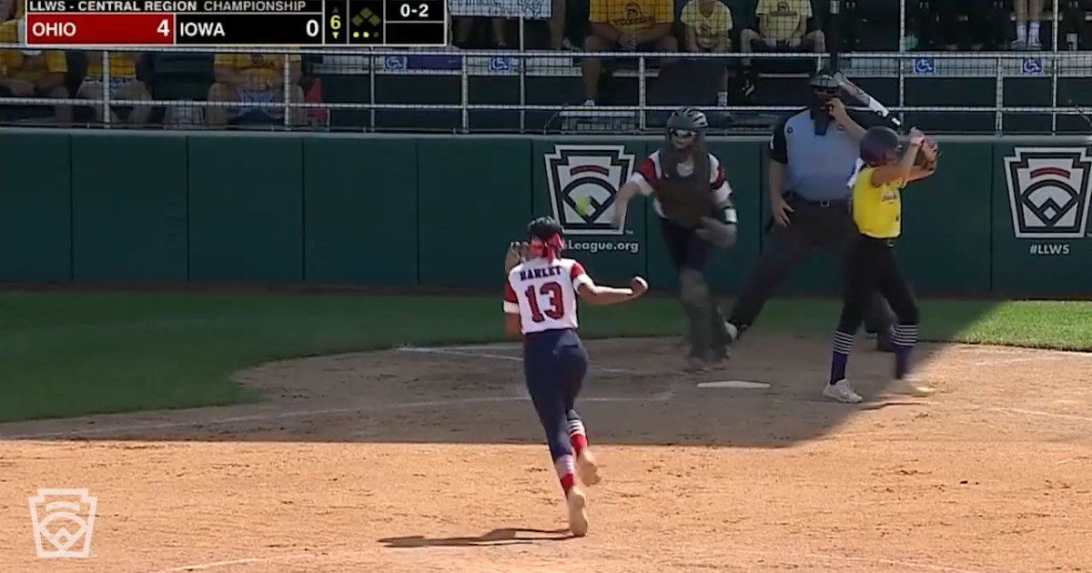 Mila Hamley's complete game shutout Little League