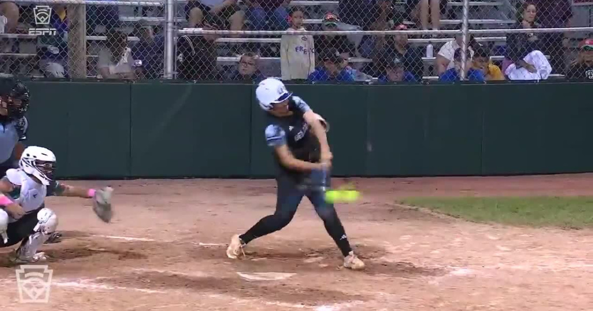 Ashlyn Ullman smashes threerun homer Little League