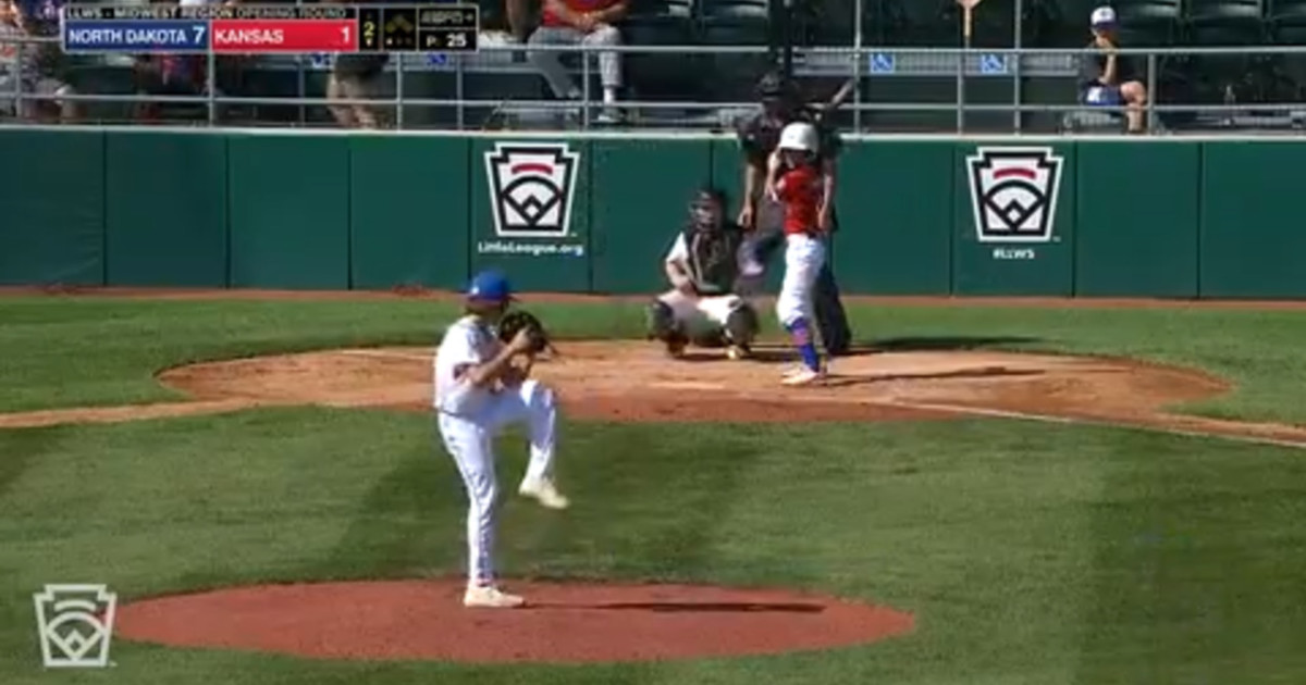 Reese Evenson's immaculate inning Little League