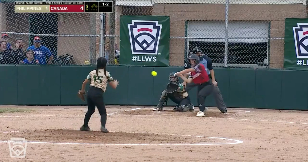 Payton Kinsley hits a solo homer Little League