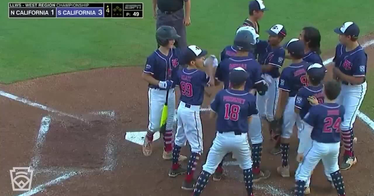 Brandon Manivong's leadoff homer Little League