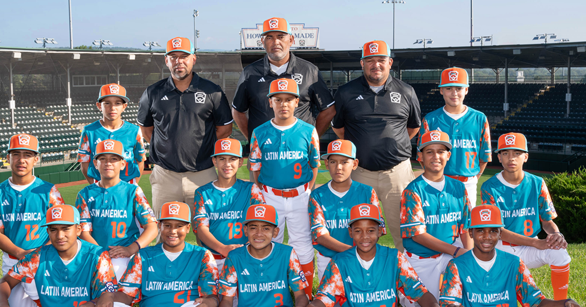 Hispanic Little League Baseball Team